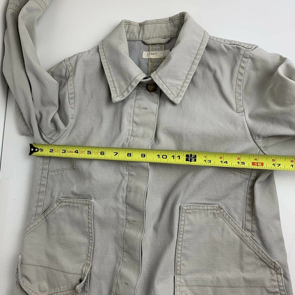 J. Crew Button Front Utility Jacket - image 4